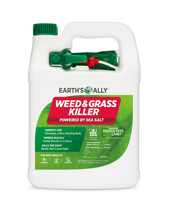 Earth's Ally Ready-to-Use Weed & Grass Killer 1 Gallon Bottle - 4 per Case - Herbicides